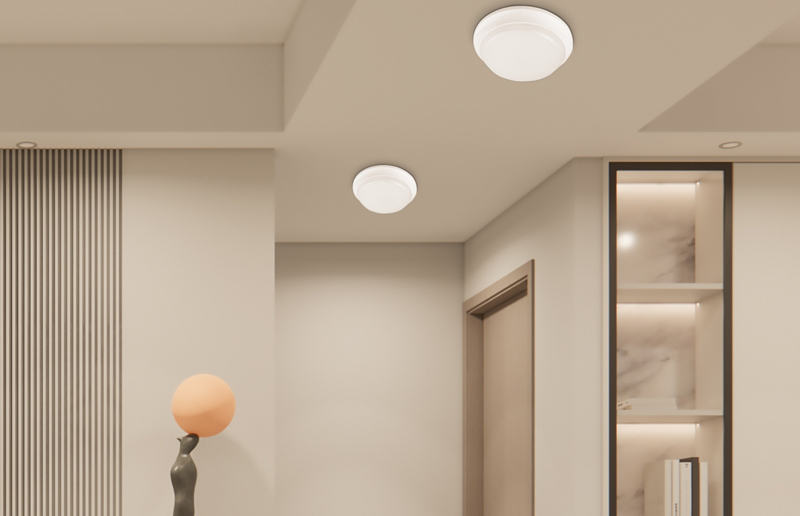 LG09A IP54 Waterproof Aluminum Indoor LED Round Shape Bulkhead Light